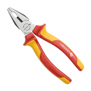 Hogert 7 inch / 180 mm Insulated Combination Pliers (VDE), HT1P905