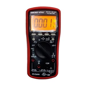 Kusam-Meco 3-5/6 Digits / 6000 Counts TRMS Digital Multimeter With VFD & EF-Detection, KM 2257