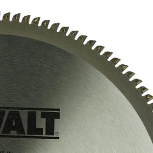 Dewalt 10 inch / 254 mm Circular Saw Blade For Cutting Aluminium (120 Teeth), DW03225-IN