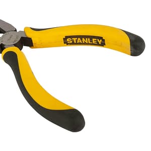 Stanley 6 inch / 150 mm Sturdy Steel Long Nose Plier (Double Colour Sleeve), 70-483