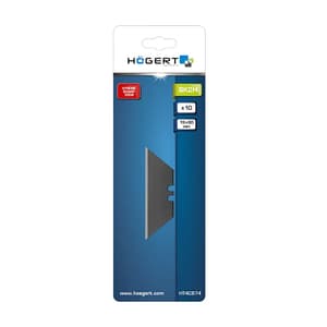 Hogert 19 mm Trapezoidal Blades (Pack of 10 Pcs), HT4C674