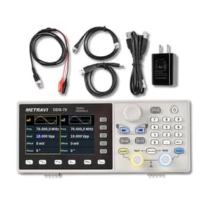 Metravi 1µHz - 70MHz Digital DDS Function Generator, DDS-70