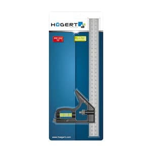 Hogert 0 - 300 mm Combination Square (Polish Finish), HT4M217