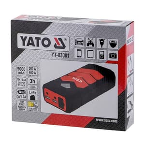 Yato 9000 mAH Jump Starter / Power Bank, YT-83081