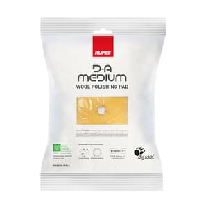 Rupes 160 mm Dia. D-A MEDIUM Wool Polishing Pad, 9.NW160M