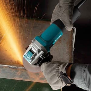 Makita 125 mm (5") 1400 W Angle Grinder with Anti-Restart Function & Soft Start, GA5080R