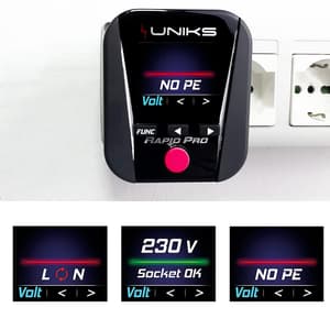 Uniks 120V - 265V Multifunctional Installation Tester, Rapid Pro