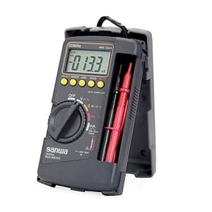 Sanwa 4000 Count Digital Multimeter with Tough Body Cover, CD800A