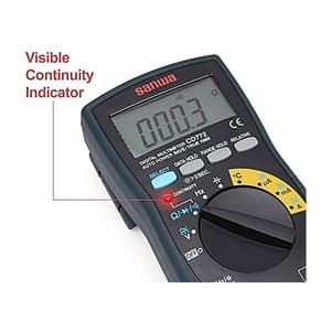 Sanwa 4000 Count TRMS Digital Multimeter with Backlight & Temperature Measurement, CD772