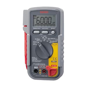 Sanwa 6000 Count Digital Multimeter (High-Speed Bar Graph & Continuity Buzzer with LED), CD732