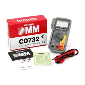 Sanwa 6000 Count Digital Multimeter (High-Speed Bar Graph & Continuity Buzzer with LED), CD732