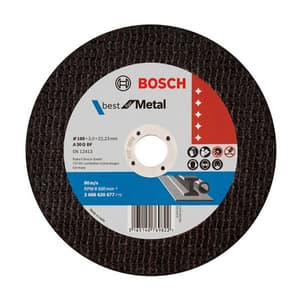 Bosch 180 x 3 x 20.23 mm Cutting Wheel Best for Metal (Pack of 50 Pcs), 2 608 620 677