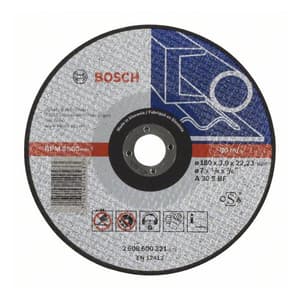 Bosch 180 x 3 x 22.23 mm Cutting Wheel Expert for Metal (Pack of 25 Pcs), 2 608 600 321