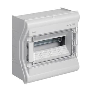 Hager Novello+ 1 Row Double Door - Vector Enclosure (IP65), VE112L