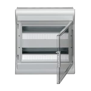 Hager Novello+ 2 Row Double Door - Vector Enclosure (IP65), VE212L