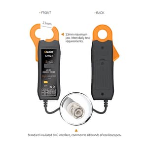 Owon 4A - 400A AC/DC Current Clamp Probe, CP024