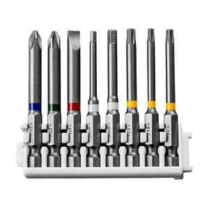 Bosch 8 Pcs Pick & Click Extra Hard Mix Screwdriver Bit Set, 2 608 522 417