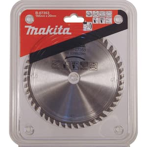 Makita 6-1/2 inch / 165 mm Carbide-Tipped Plunge Saw Blade (48 Teeth), B-07353