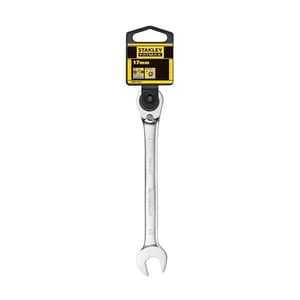 Stanley 17 mm Fatmax Anti-Slip Reversible Combination Ratchet Wrenches, FMMT13094-0