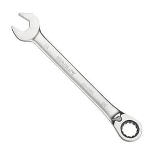 Stanley 18 mm Fatmax Anti-Slip Reversible Combination Ratchet Wrenches, FMMT13095-0