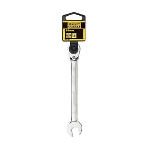 Stanley 18 mm Fatmax Anti-Slip Reversible Combination Ratchet Wrenches, FMMT13095-0