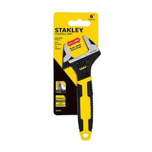 Stanley 150 mm / 6 inch Max Steel Adjustable Wrench (Phosphate Finish), 0-90-947