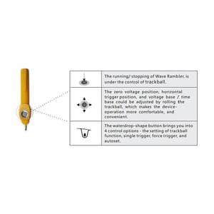 Owon 25MHz / 100MS/s Single Channel Pen Type Digital PC Oscilloscope, RDS 1021