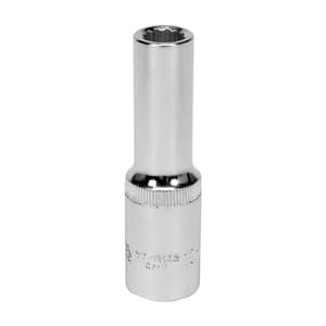 Yato 10 mm, 1/2 Inch Sq. Drive Bi-Hexagonal Deep Socket, YT-12932