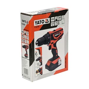 Yato 18V / 2.0 Ah / 13mm Drill Driver Kit (Cordless), YT-82780