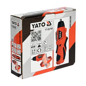 Yato 3.6V / 1.3 Ah Li-ion Screwdriver (Cordless), YT-82760