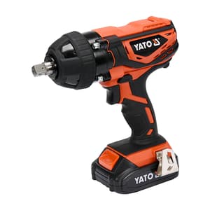 Yato 18V / 2.0 Ah Li-ion Cordless Impact Wrench Kit (2 Battery & Charger), YT-82804