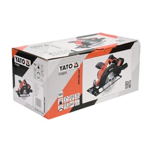 Yato 18V / 2.0 Ah Li-ion Cordless Circular Saw (Without Battery & Charger), YT-82811