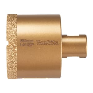 Makita 50 mm Dia x M10 mm Vacuum Brazed Diamond Core Bit, D-75203