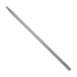 Dewalt 600 mm Hex Shank Pointed Chisel, DWA0810-IN