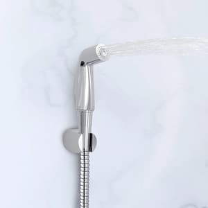 Kohler Complementary Health Faucet With Side Spray, Metal Hose In Polished Chrome Finish, K-12927IN-CP