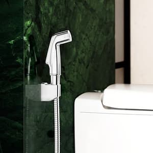 Kohler Complementary Health Faucet With Side Spray, Metal Hose In Polished Chrome Finish, K-12927IN-CP