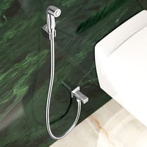 Kohler Complementary Health Faucet With Side Spray, Metal Hose In Polished Chrome Finish, K-12927IN-CP