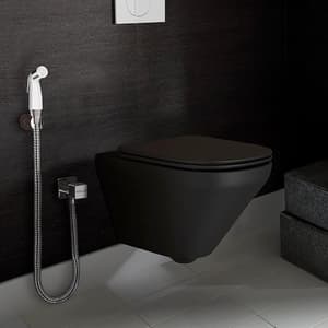 Kohler Complementary Health Faucet With White Side Spray, Metal Hose In Polished Chrome Finish, K-12925IN-CP