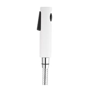 Kohler Cuff Health Faucet With 1.2 Mtr Flexible Hose In White, K-98100IN-0