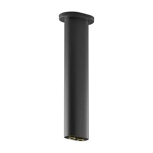 Kohler Statement 254 mm Multi-function Ceiling-mount Rainhead Arm In Matte Black Finish, K-26326T-BL