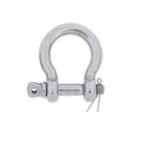 Karam D-Shackle With Cotter Pin, PN 4000 MU(02.5)(D)