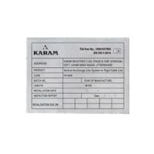 Karam Inspection Plate, PN 9000(12)