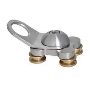 Karam Trolley for Wall With Brass Wheels, PN 5000(12)