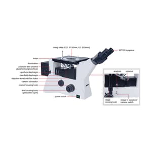 Insize 100X - 1000X Metallurgical Microscope, 5103-M1000