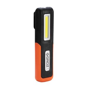 Groz 160 Lumens Hands Free Multi-functional Worklight with 360° Rotating Hook, LED/390
