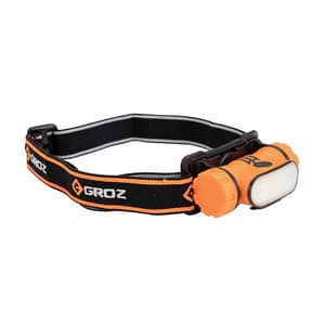 Groz 150 Lumens Rechargeable Headlamp with Hand Sensor, LED/220