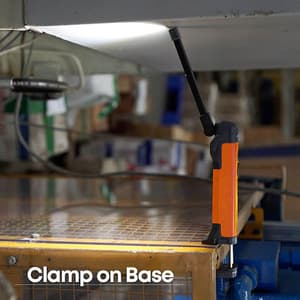 Groz 400 Lumens Folding & Intensity Control Worklight, LED/185