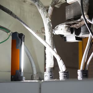 Groz 400 Lumens Folding & Intensity Control Worklight, LED/185