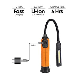 Groz 1000 Lumens Flexible Inspection Light, LED/186