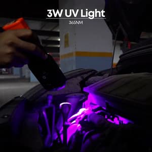 Groz 550 Lumens UV & Dual Charging Worklight, LED/376U